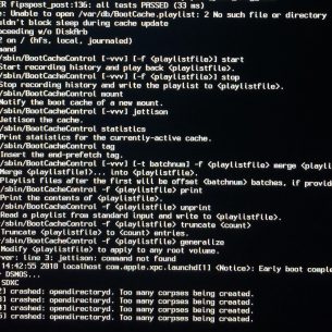 High Sierra opendirectoryd too many corpses being created